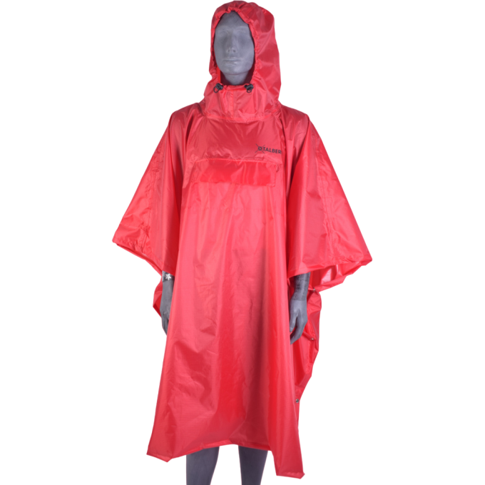 Накидка-дождевик TALBERG PONCHO one size, красный 4673747399100