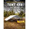Тент TALBERG SAHARA 4X6м серый TLT-035